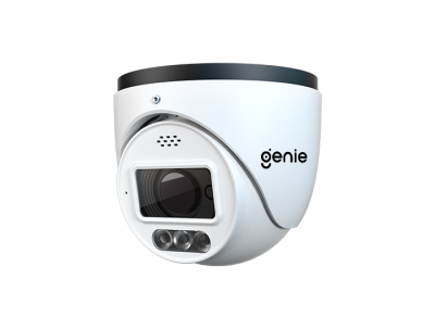 Genie CADIP4NEBVAF 4MP Active Deterrent white light Turret Camera with 2.8-12mm Lens