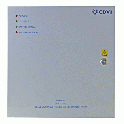 CDVI PSU12 12VDC Metal Box Power Supply Unit Selection