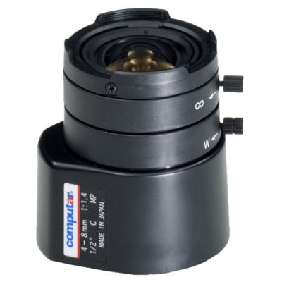 Computar HG2Z0414FC-MP-31 1/2'' C 4-8mm F1.4 Megapixel Varifocal, Direct Drive AI 31cm